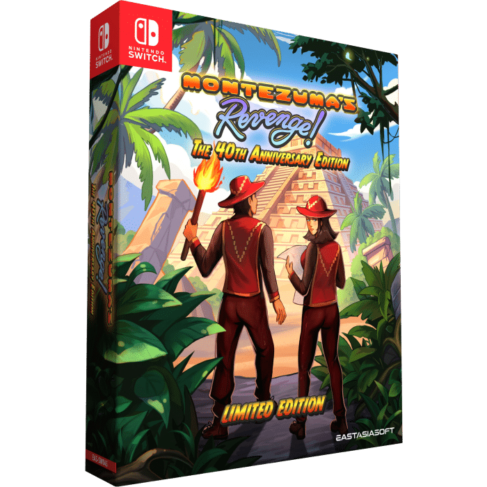 montezumas revenge 40th anniversary limited edition switch visuel produit