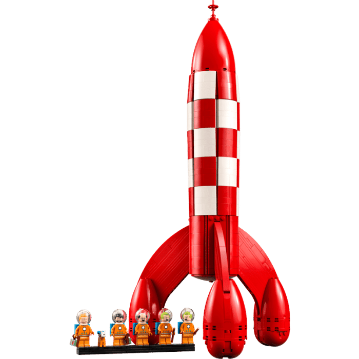 lego 21367 tintin la fusee de tintin visuel produit