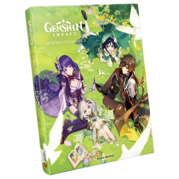 artbook genshin impact volume 3 visuel produit