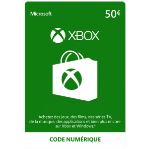 code xbox live 50 euros