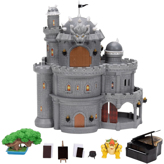 chateau de bowser mario galaxy le film visuel produit