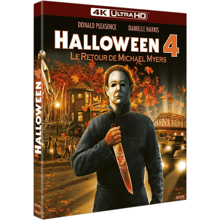 halloween 4 blu ray 4k visuel produit