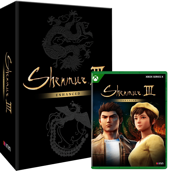 shenmue 3 enhanced collector xbox series x visuel produit