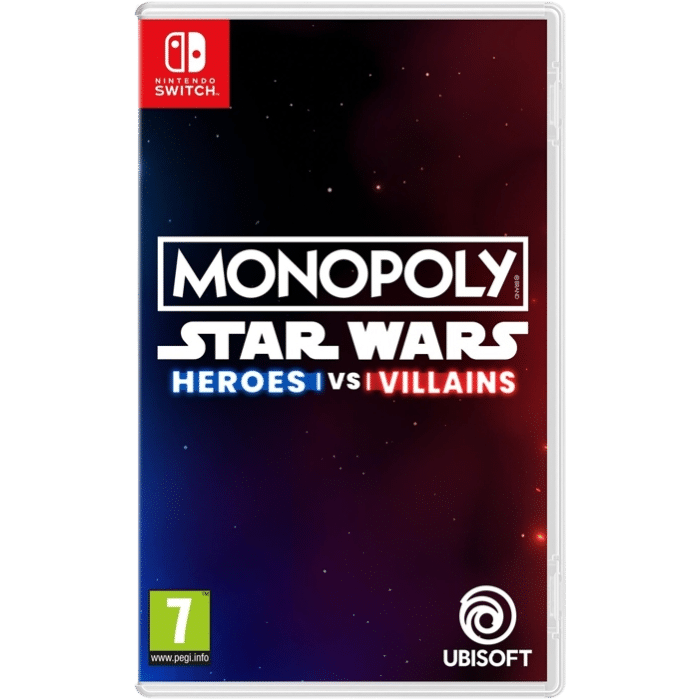 monopoly star wars heroes vs villains sur switch visuel produit