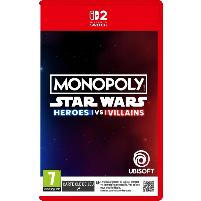 monopoly star wars heroes vs villains switch 2 visuel produit