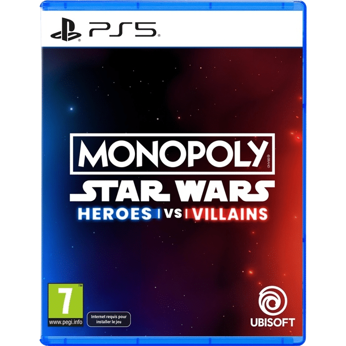 monopoly star wars heroes vs villains ps5 visuel produit