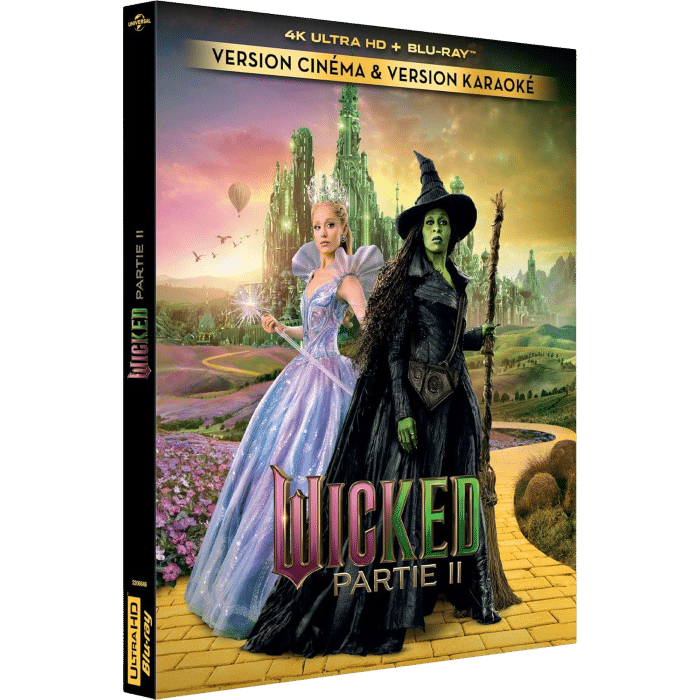 wicked partie 2 blu ray 4k visuel produit