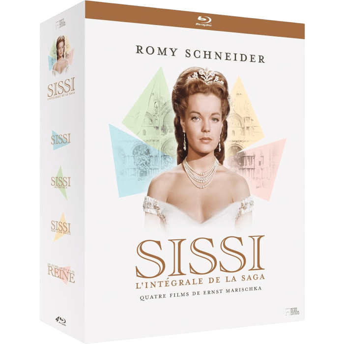 sissi lintegrale 4 films blu ray visuel produit