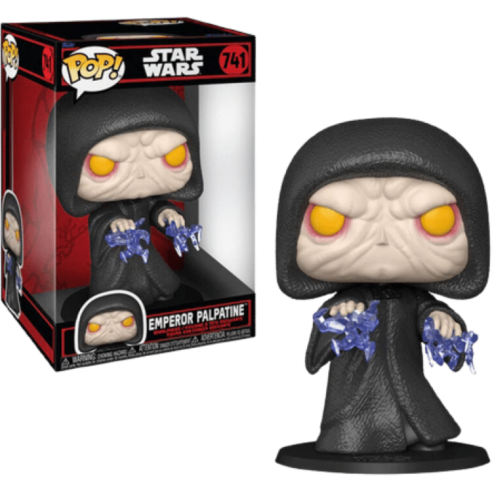 funko pop jumbo star wars palpatine darkside visuel produit
