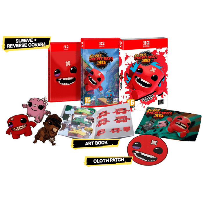 super meat boy 3d special edition switch 2 visuel produit