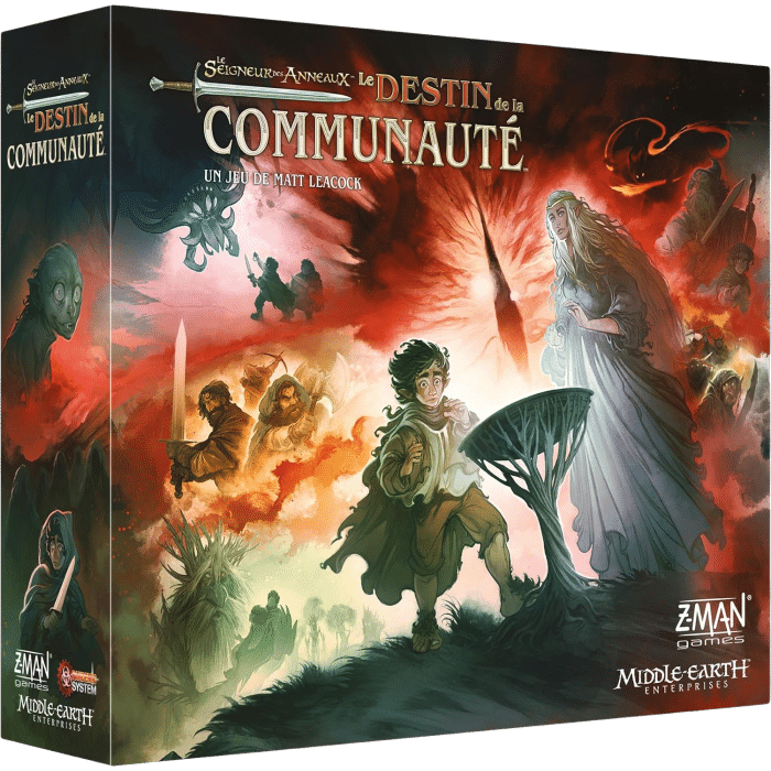 le seigneur des anneaux le destin de la communaute visuel produit