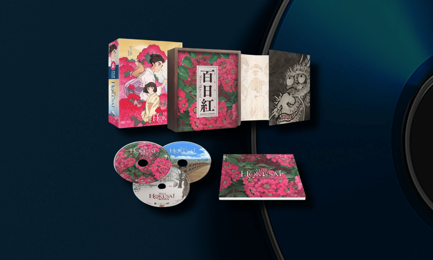 Miss Hokusai édition ultime Blu-Ray + DVD + Livre