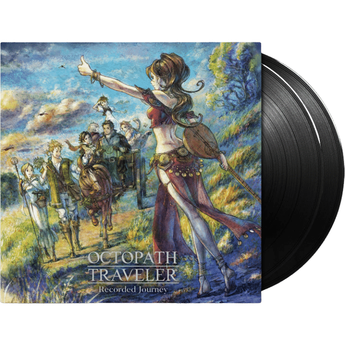 vinyles octopath traveler recorded journey visuel produit