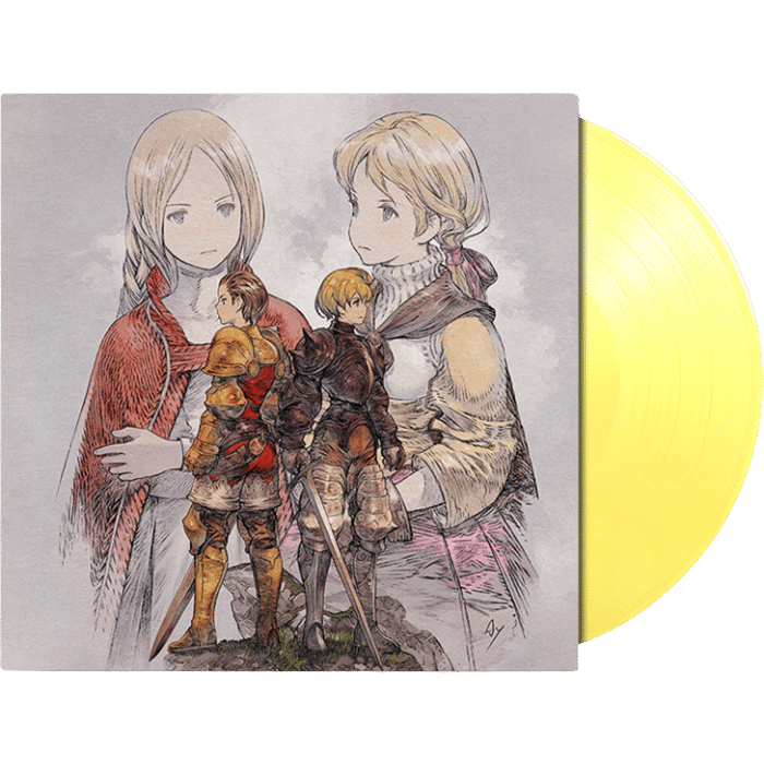 vinyle final fantasy tactics yellow visuel produit