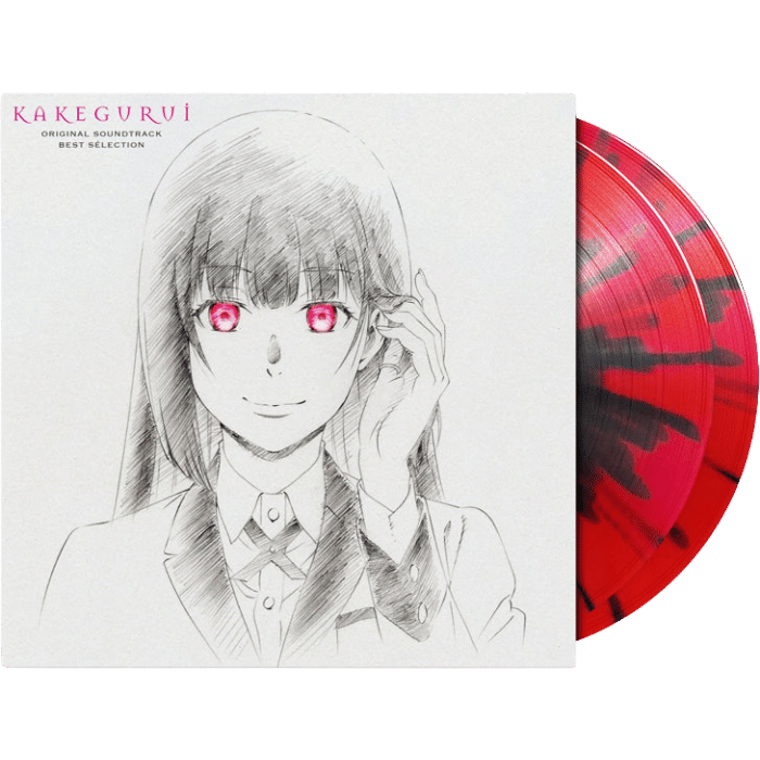 vinyle kakegurui original soundtrack 2xlp visuel produit