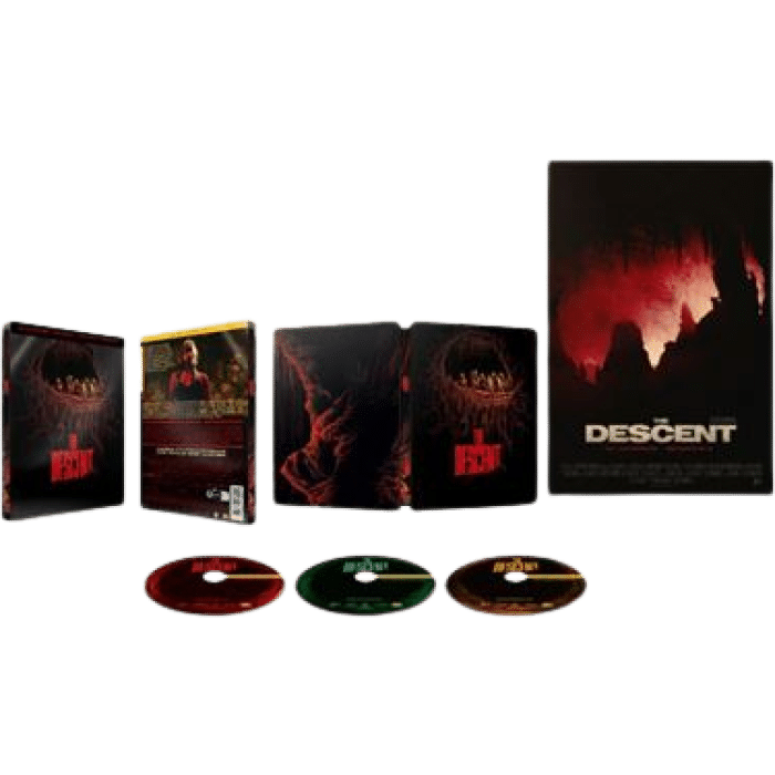 the descent edition limitee 4k steelbook visuel produit