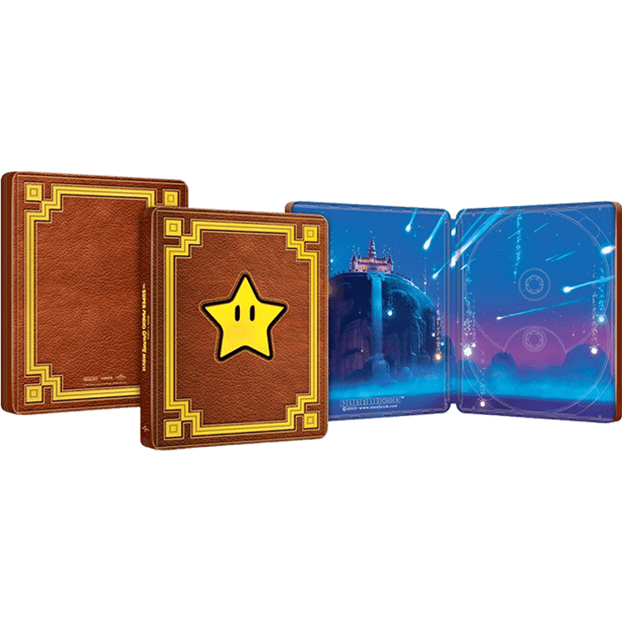 super mario galaxy blu ray 4k steelbook visuel produit