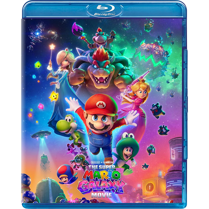 super mario galaxy le film blu ray UK produit