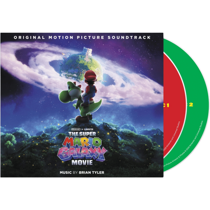 cd super mario galaxy le film ost visuel produit