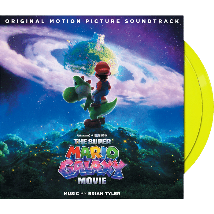 vinyles super mario galaxy le film ost visuel produit