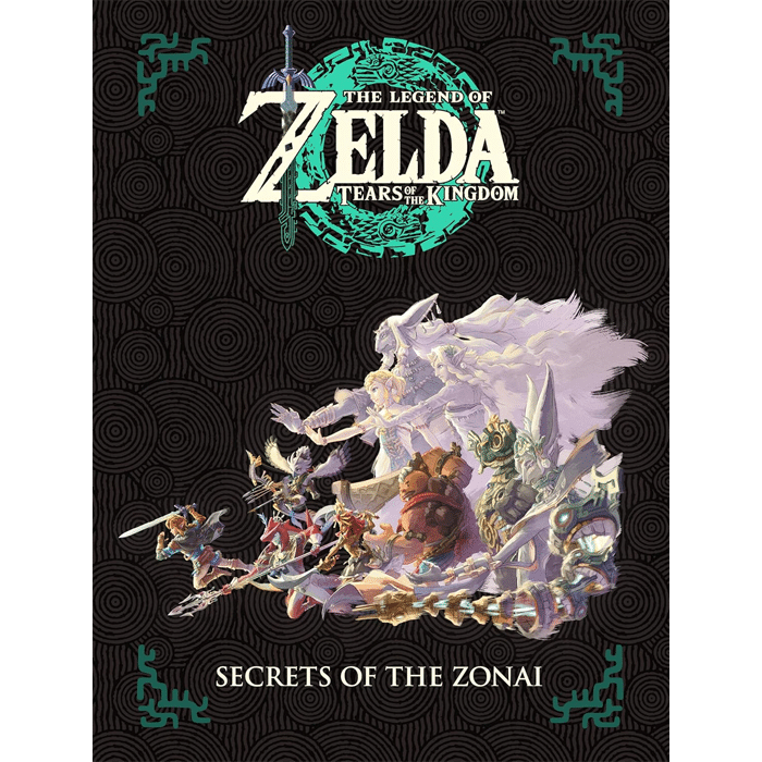 artbook zelda tears of the kingdom secrets of the zonai visuel produit