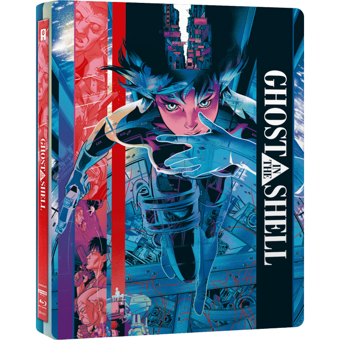 ghost in the shell 4k steelbook visuel produit