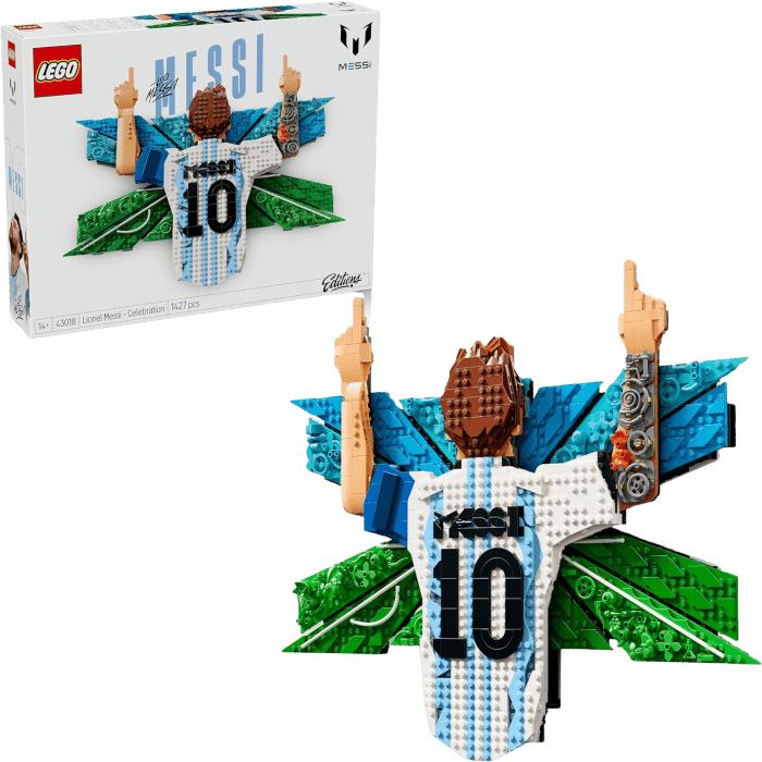 lego 43018 lionel messi la celebration visuel produit