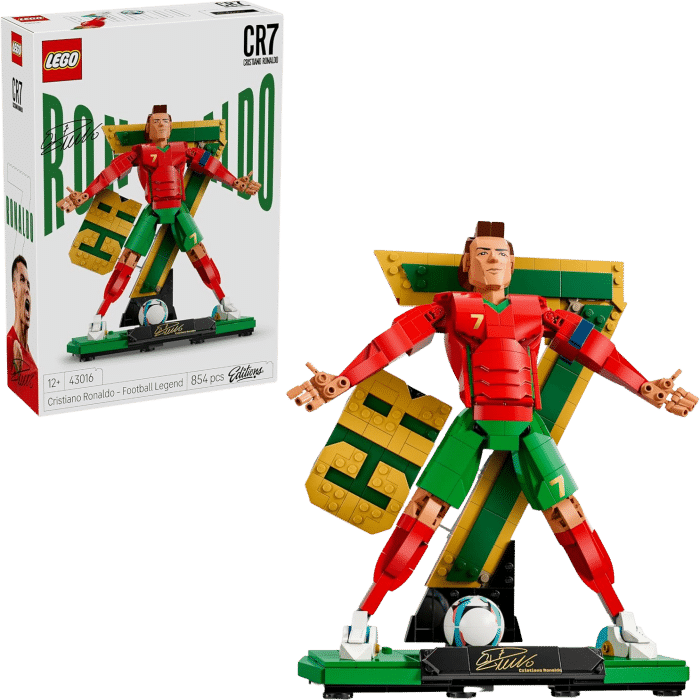 lego 43016 cristiano ronaldo legende du foot visuel produit