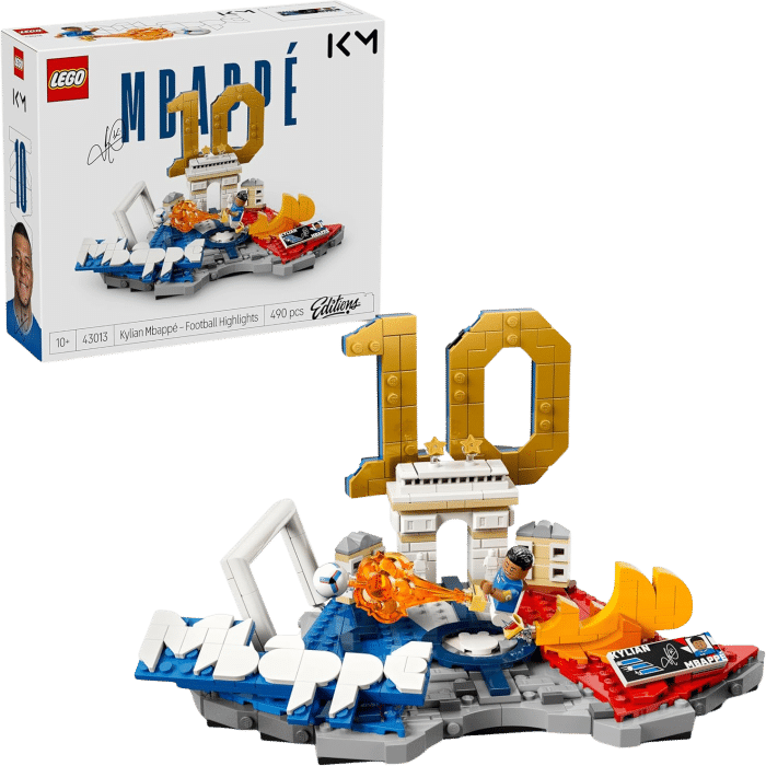 lego 43013 kylian mbappe best of visuel produit