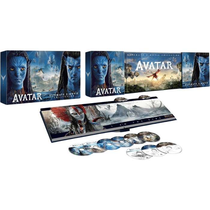 avatar trilogie collector blu ray 4k visuel produit