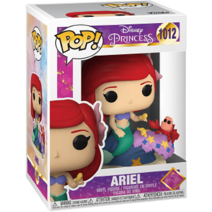funko pop disney ultimate princess ariel 1012 visuel produit