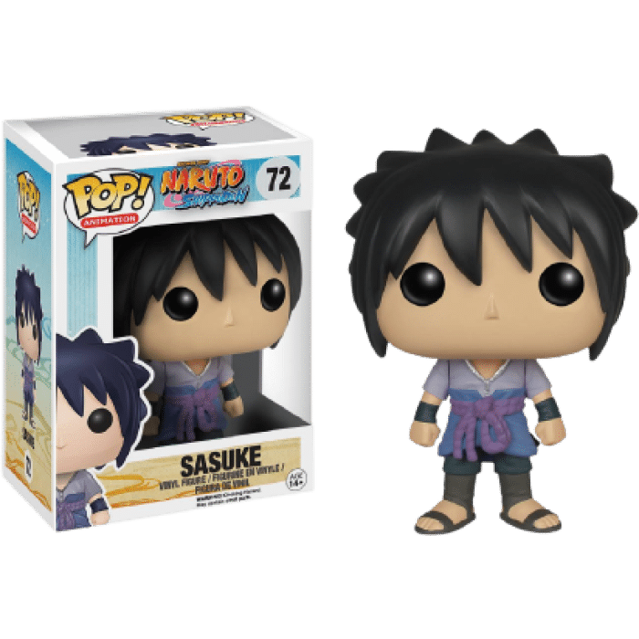 funko pop naruto shippuden sasuke n72 visuel produit