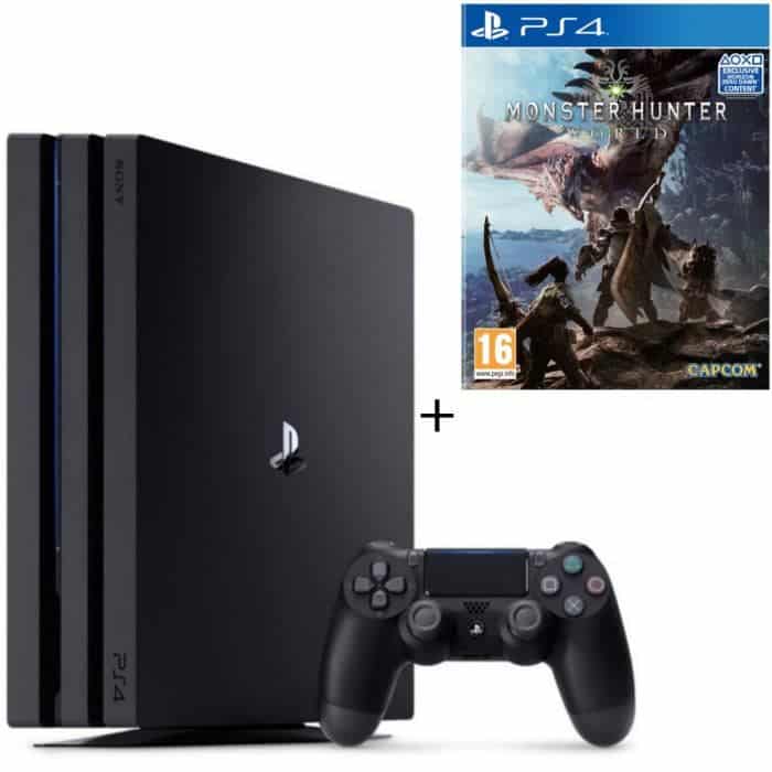 ps4 pro monster hunter world