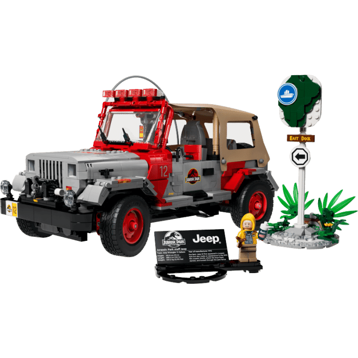lego 77984 jurassic park jeep wrangler visuel produit