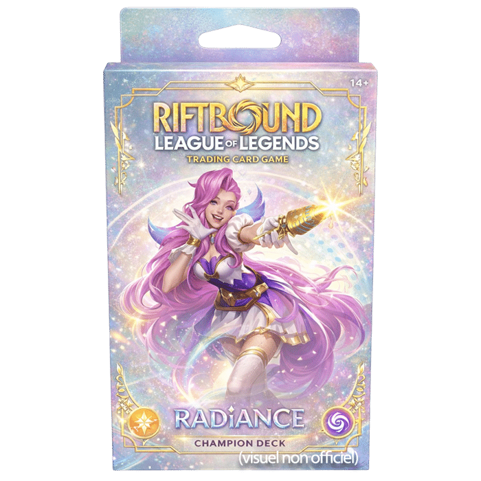 visuel produit deck de champions riftbound radiance vf v2