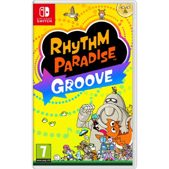 rhythm paradise groove sur switch visuel produit