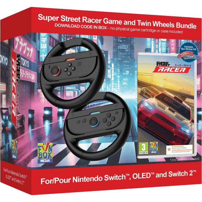 super street racer bundle sur switch visuel produit