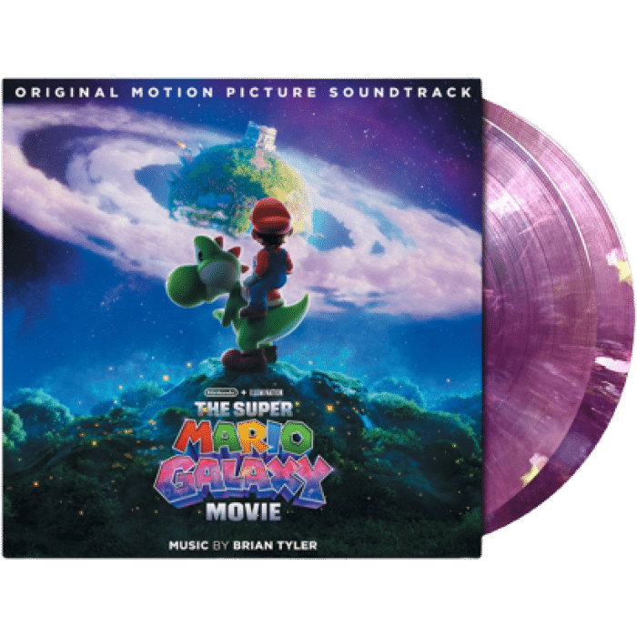 vinyle the super mario galaxy movie ost 2xlp visuel produit