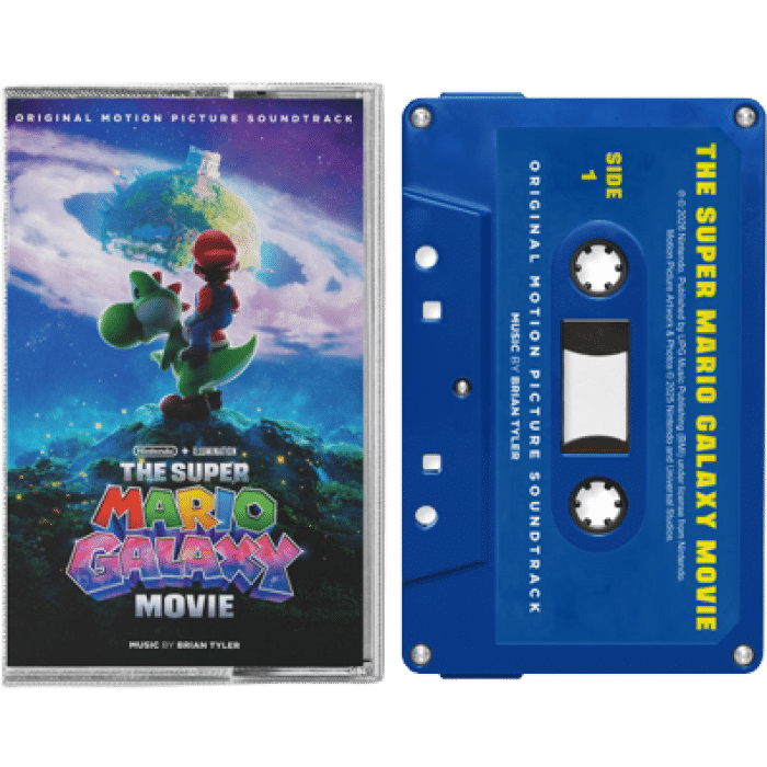cassette the super mario galaxy movie ost visuel produit