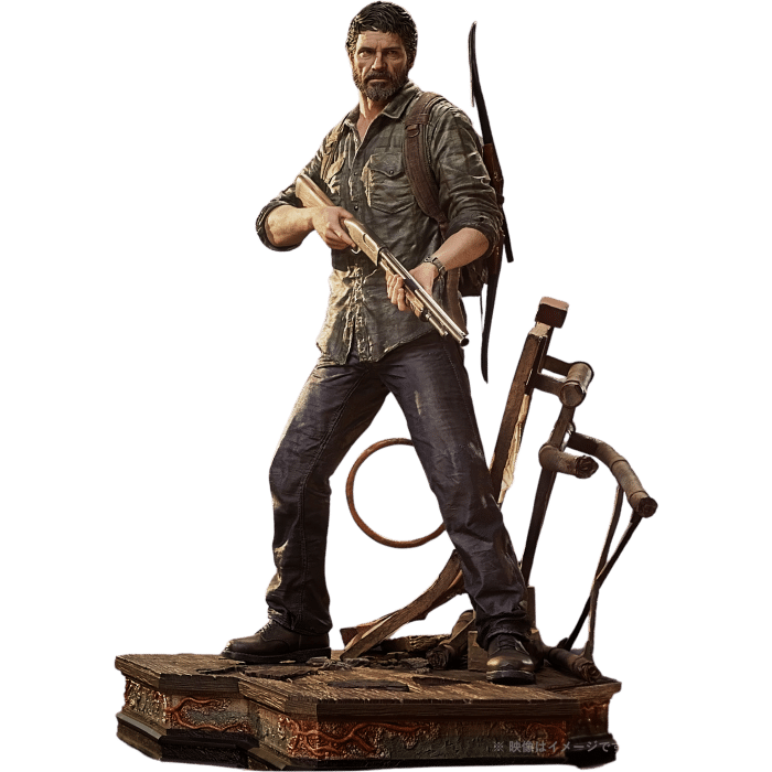 statuette joel the last of us part i real elite 14 visuel produit