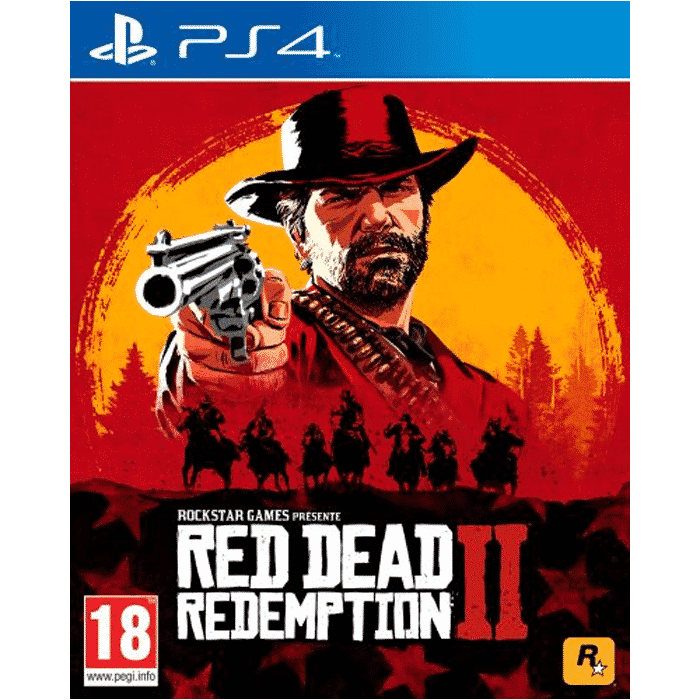 red dead redemption 2 ps4 visuel produit