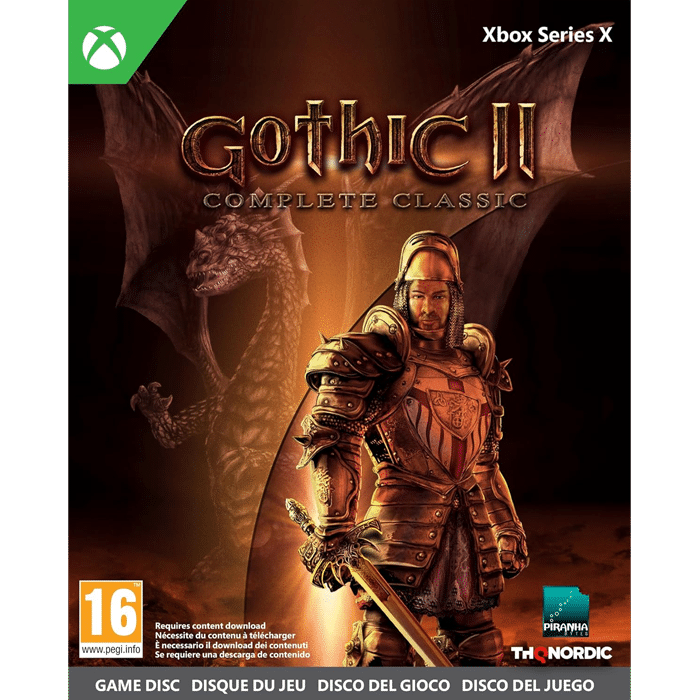 Gothic 2 Complete Classic xbox series x produit