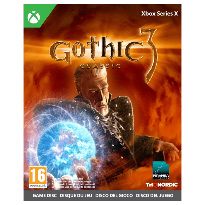 gothic 3 classic sur xbox series x visuel produit