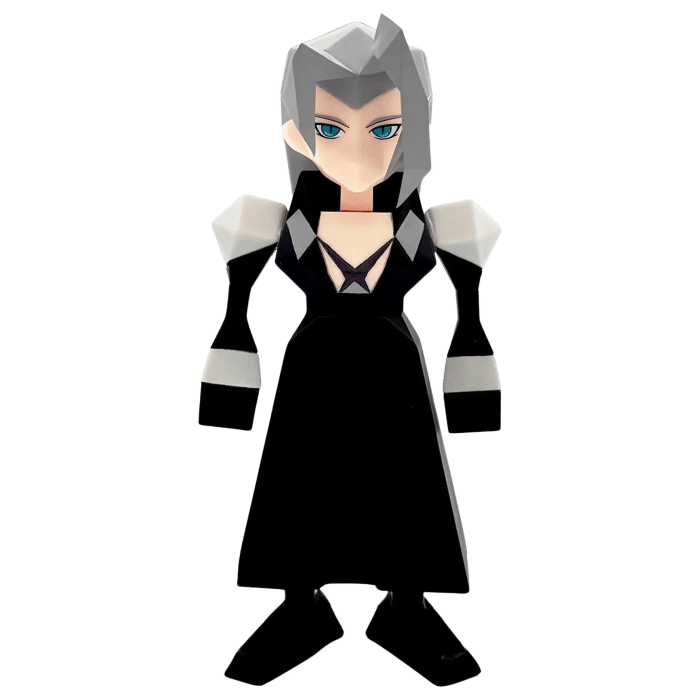 figurine sephiroth final fantasy vii polygon vinyl visuel produit