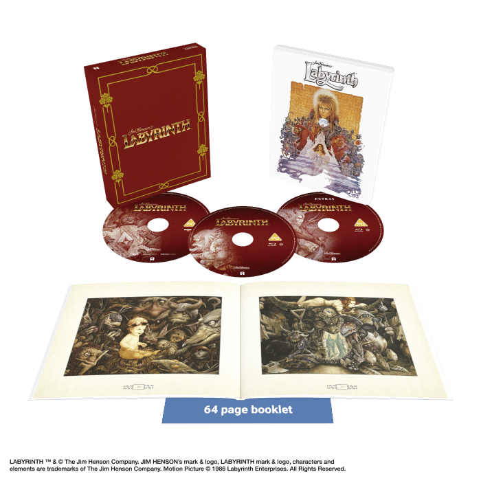 labyrinth 4k steelbook collector visuel produit