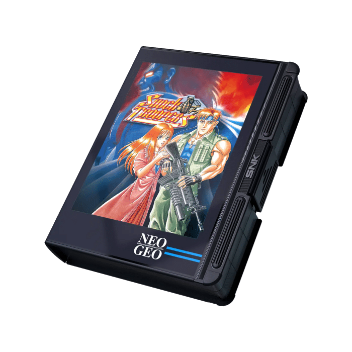 shock troopers sur neogeo aes visuel produit