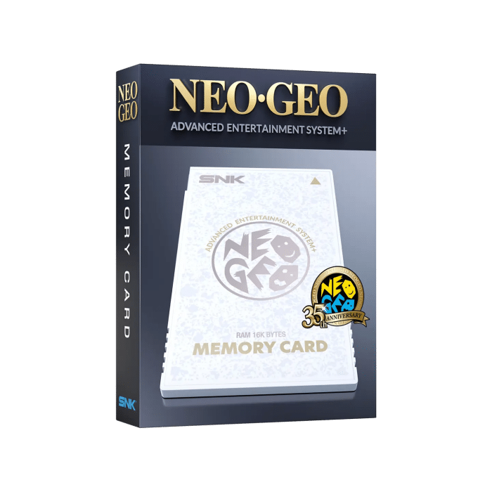 carte memoire neo geo aes blanc visuel produit
