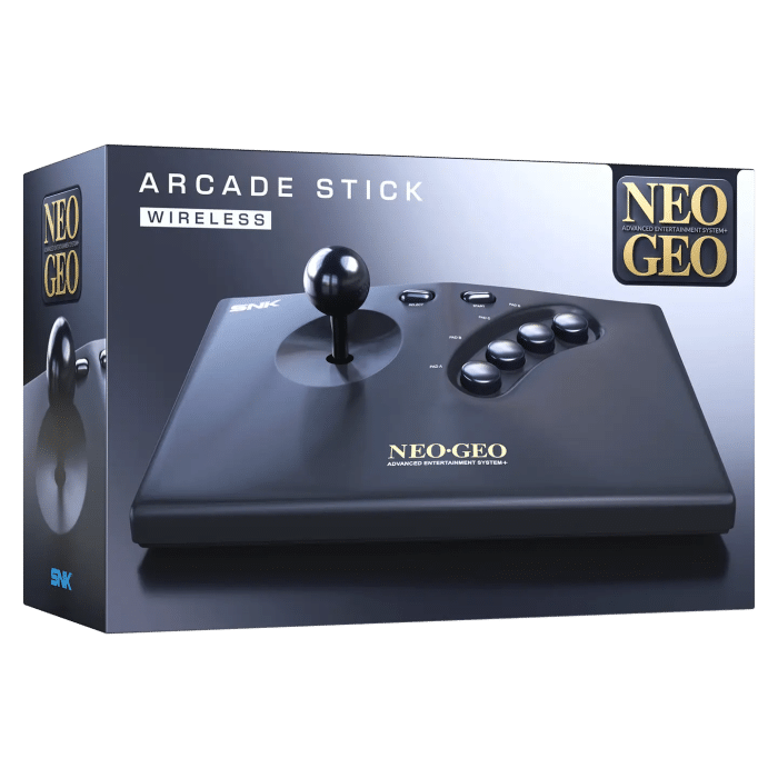 neo geo aes arcade stick noir visuel produit