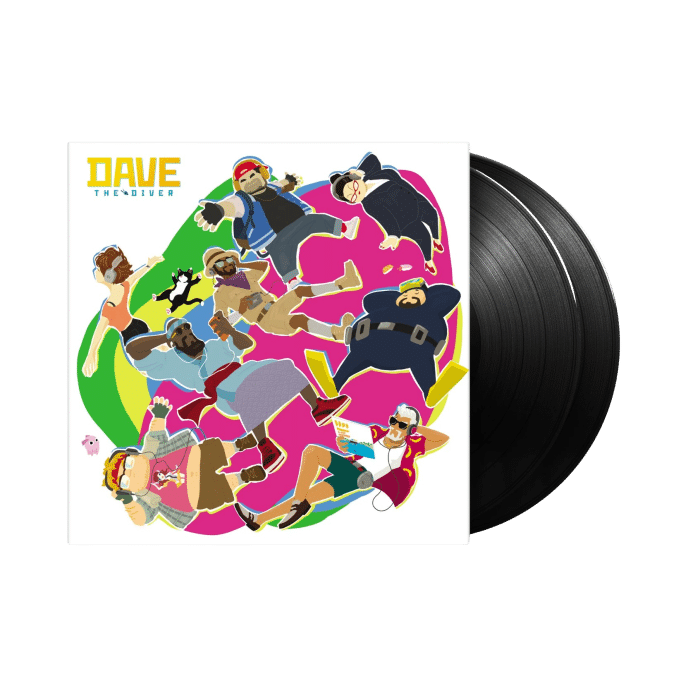 vinyle dave the diver deluxe edition noir visuel produit