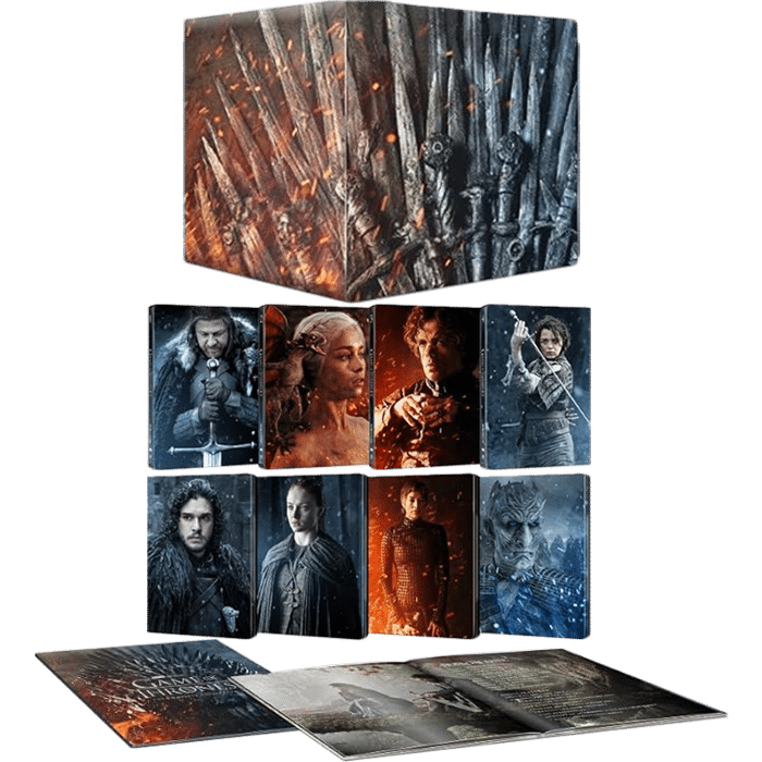 game of thrones integrale 4k steelbook 15eme anniversaire visuel produit